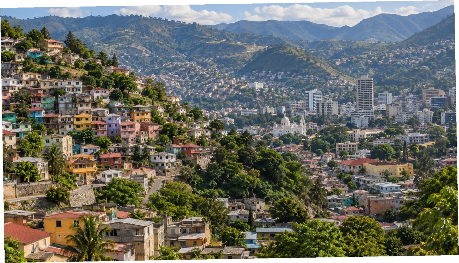 Tegucigalpa sulle colline dell’Honduras