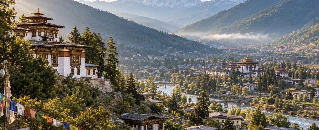 Thimphu in solitaria: monasteri, valle e vita quotidiana del Bhutan