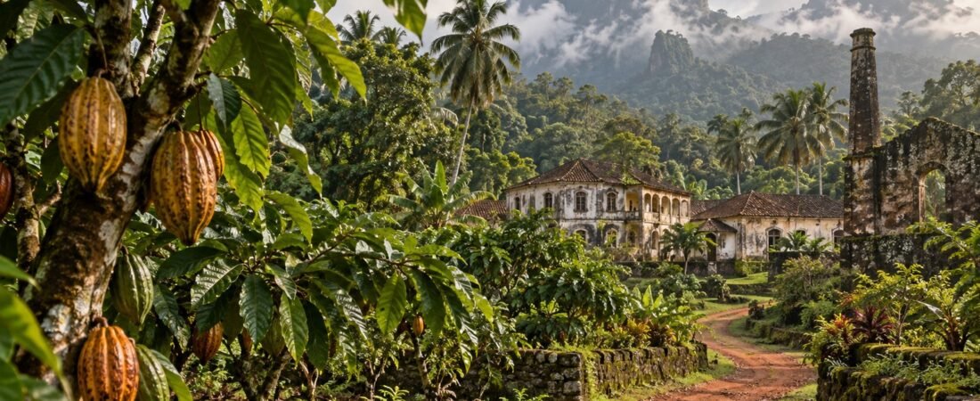 Trindade in solitaria: foresta, cacao e cuore verde di São Tomé