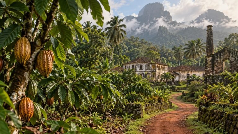 Trindade in solitaria: foresta, cacao e cuore verde di São Tomé