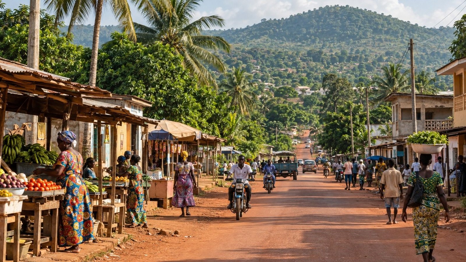 Tsévié in solitaria: mercati, piantagioni e vita locale vicino a Lomé