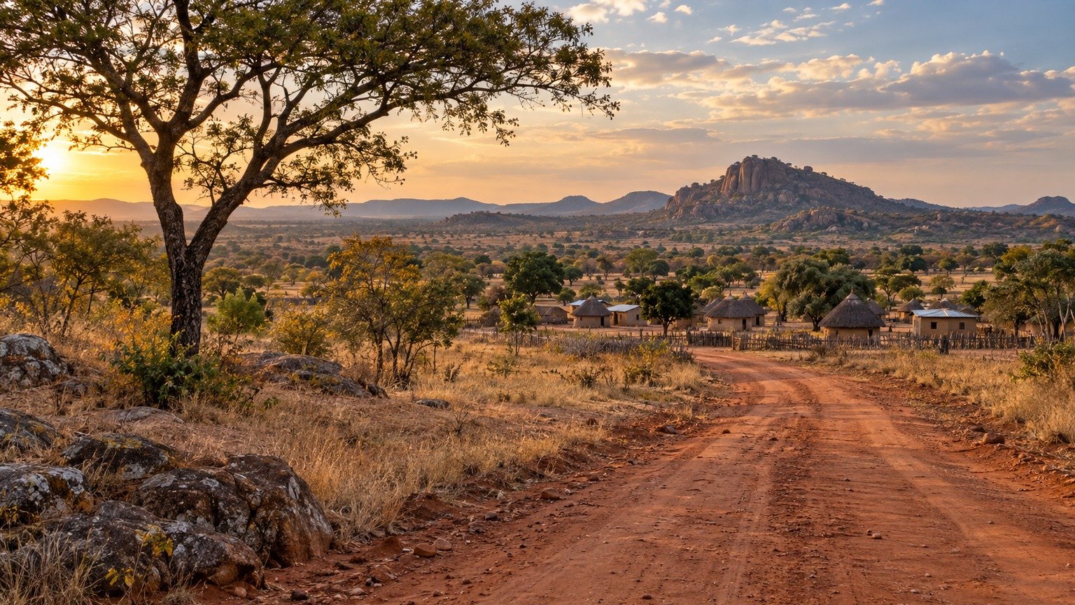 Tsholotsho in solitaria: savana, villaggi e Zimbabwe occidentale