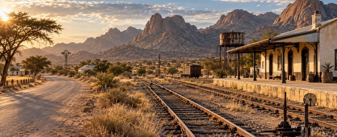 Usakos in solitaria: ferrovia, deserto e montagne della Namibia