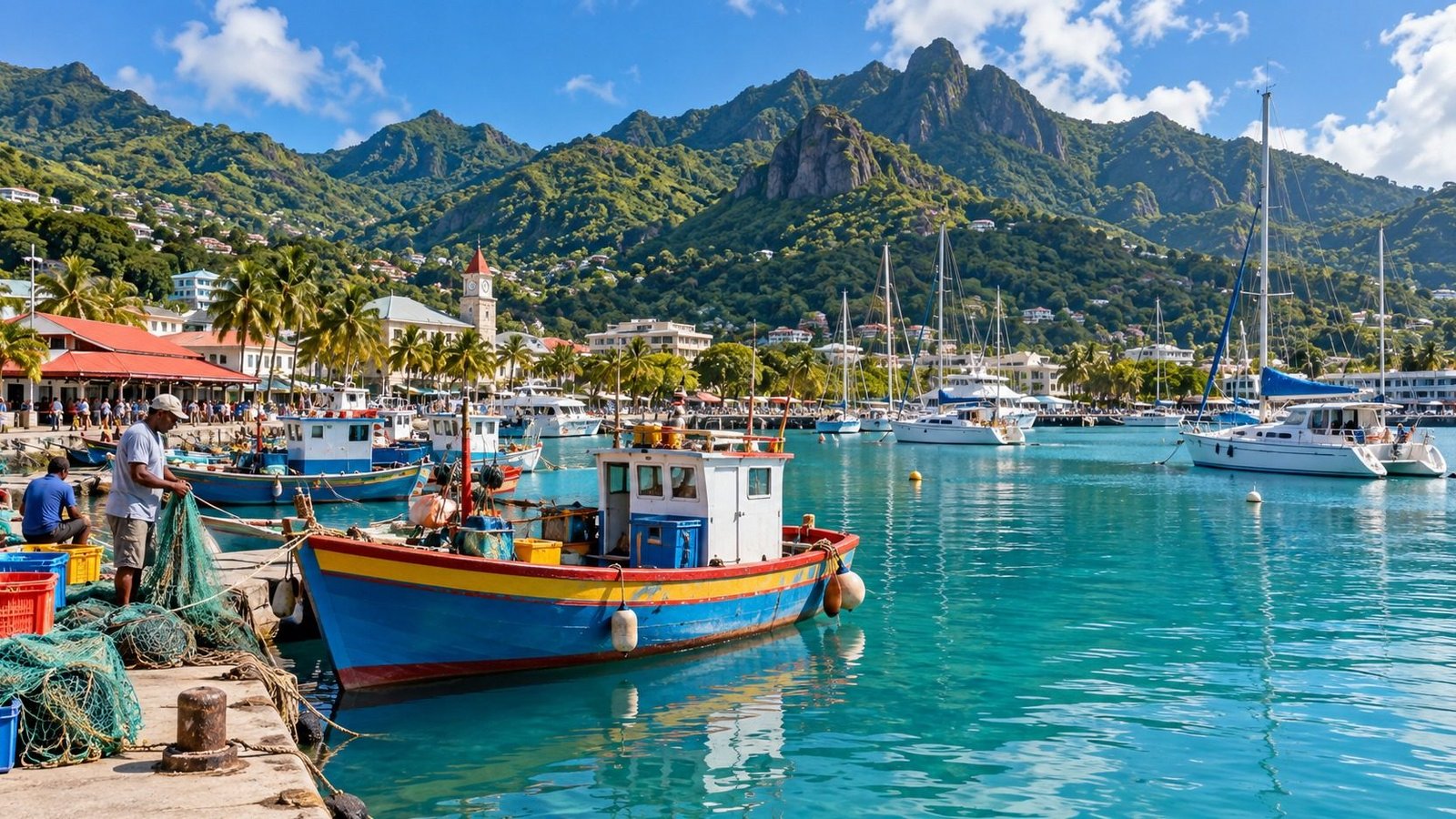 Victoria in solitaria: mercato, creolo e oceano delle Seychelles