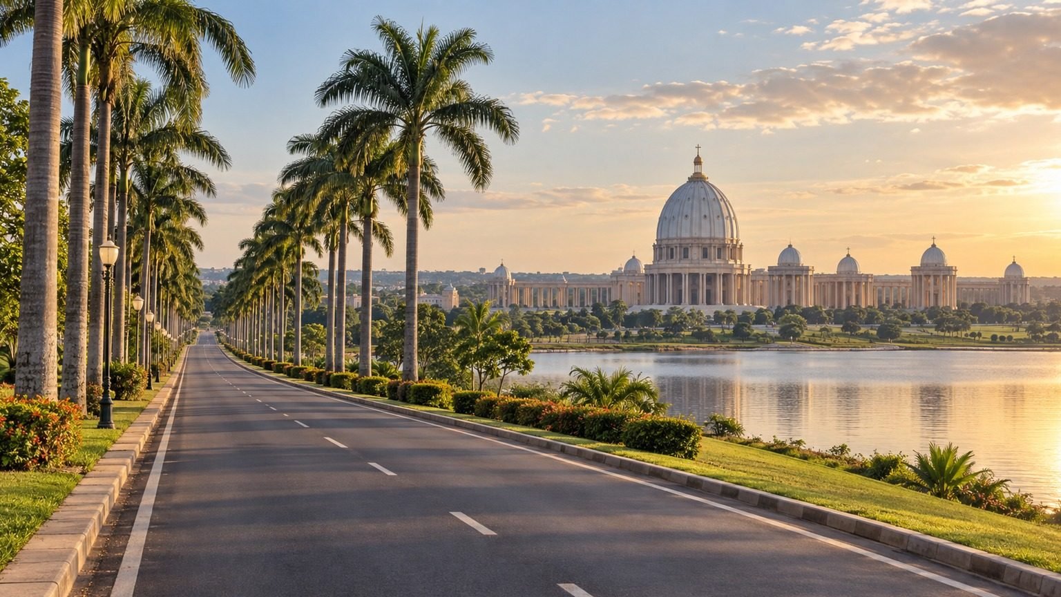 Yamoussoukro in solitaria: laghi, viali e cuore della Costa d’Avorio