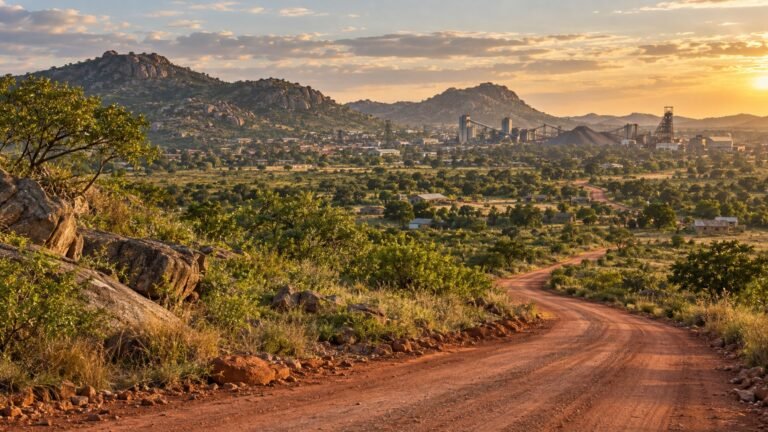 Zvishavane in solitaria: miniere, colline e Zimbabwe meridionale