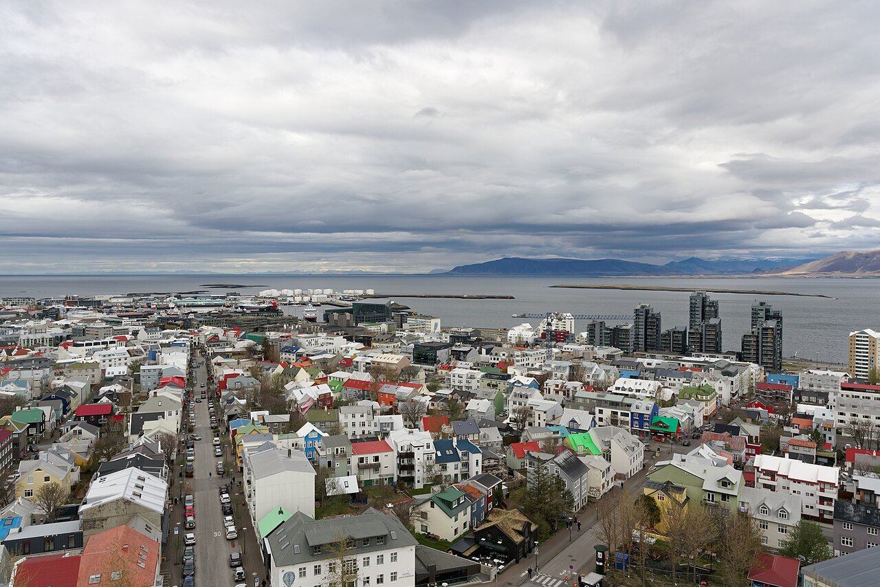 File:View of Reykjavík from Hallgrímskirkja, 20230507 1229 5733.jpg